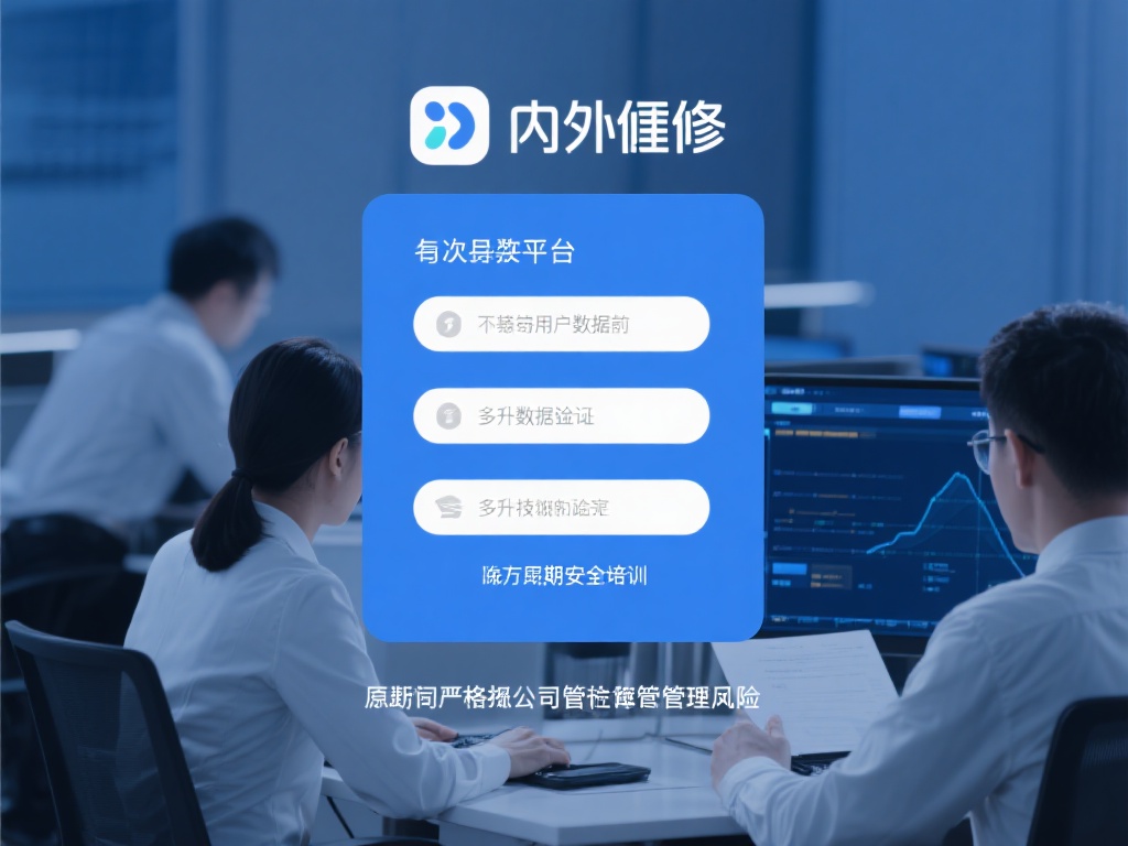 此外，平台还建立了严格的内部管理机制。员工在接触用