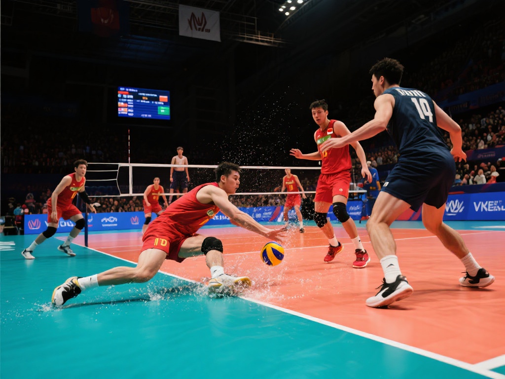 在体育赛事的热血世界中，每一帧画面都能点燃观众的热